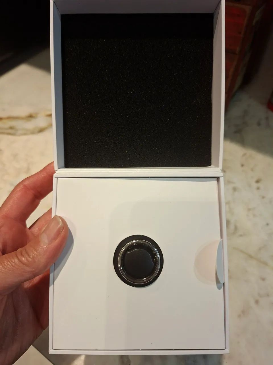 Oura Ring Horizon Gen3 - Silver, NR 9 - Foto 3