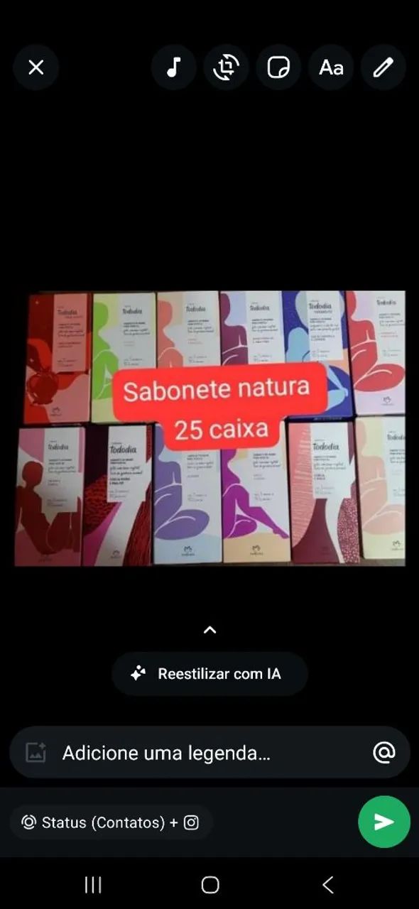 QUEIMA DE ESTOQUE - SABONETES NATURA ?