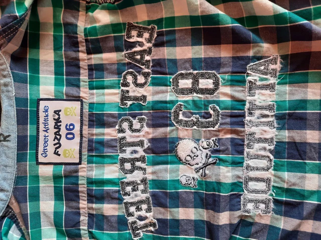 Camisa xadrez infantil  - Foto 4