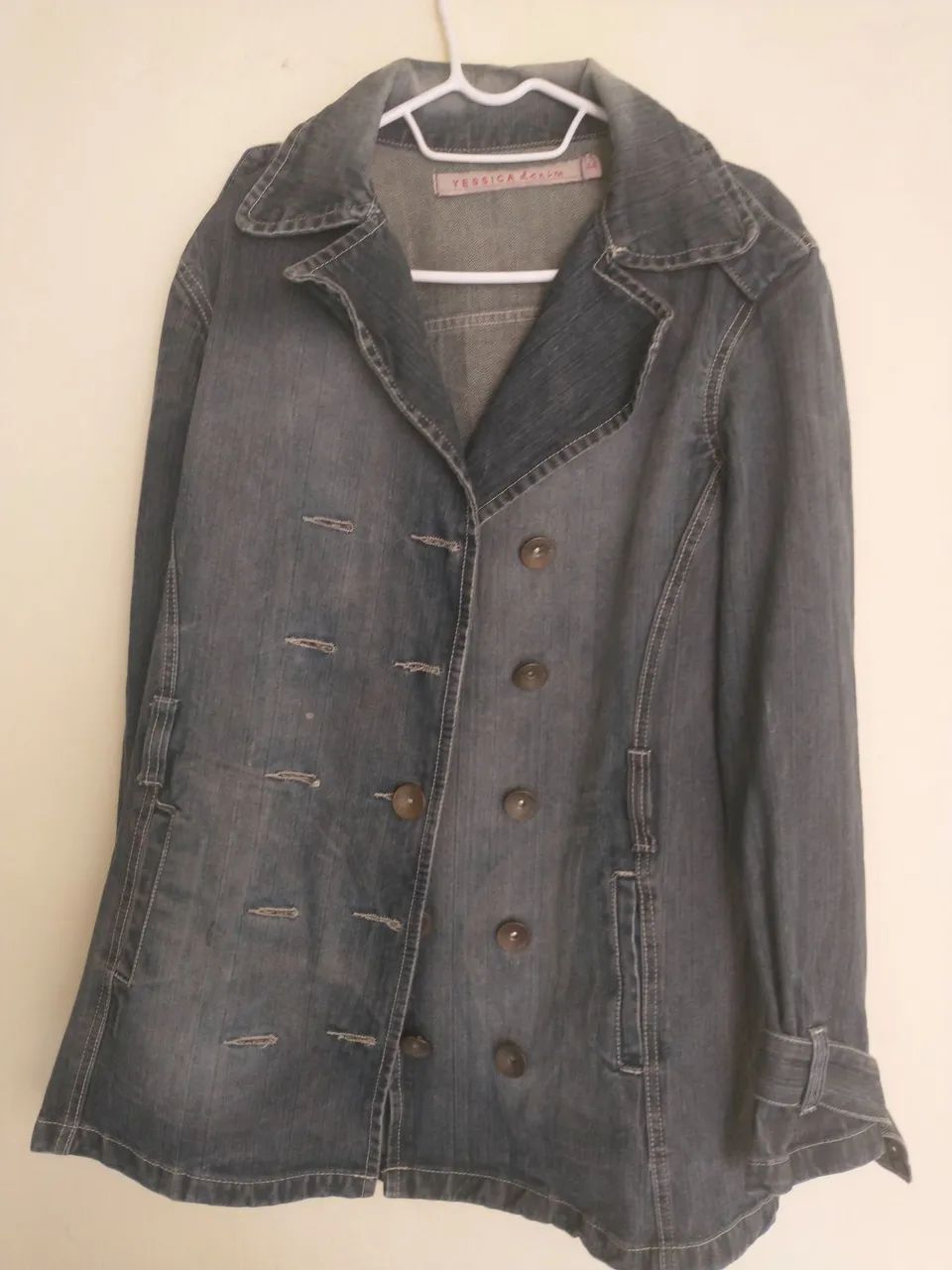 Casaco jeans feminina  - Foto 2