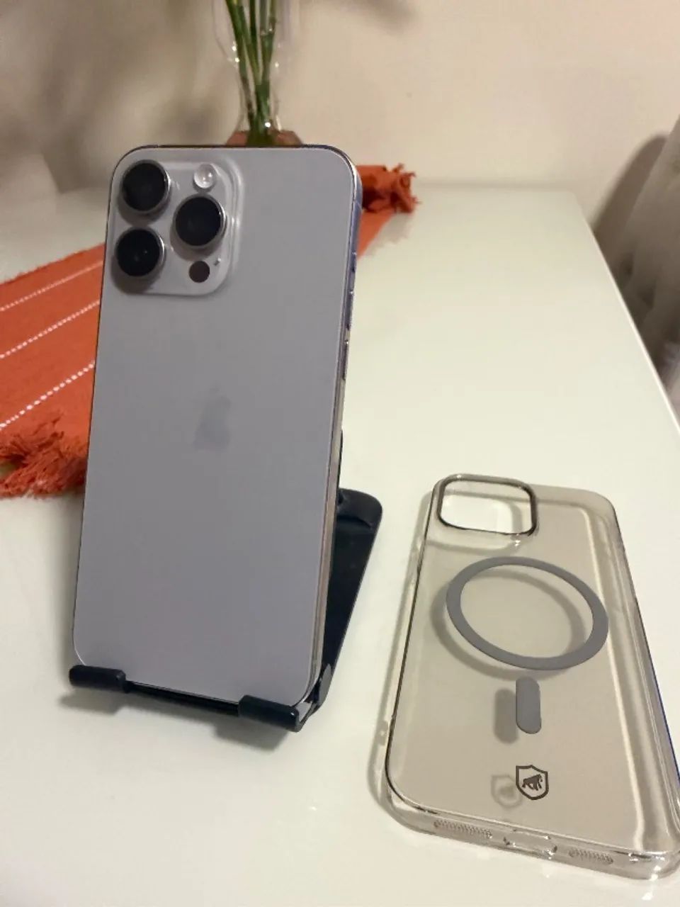 iPhone 15 Pro Max - 256gb - Titânio Natural - Foto 4