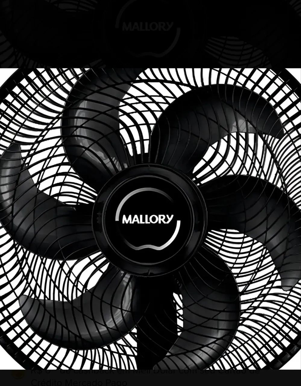 VENTILADOR DE MESA E PAREDE MALLORY 40CM - Foto 3