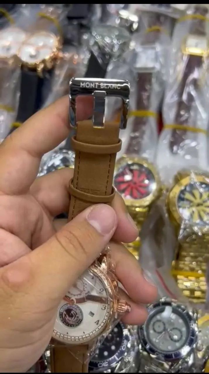 Relógio Montblanc Estilo World/Orbis Terrarum - Foto 6