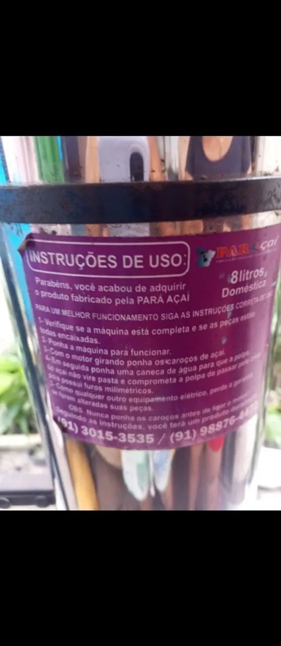 Vendo essa máquina de bater açaí. - Foto 3