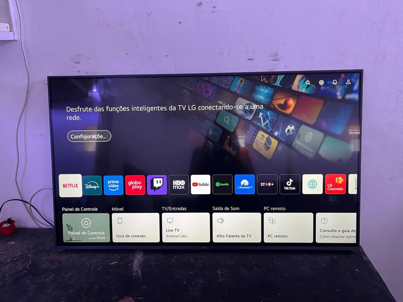 TV LG 50 POLEGADAS SMART COMPLETA  - Foto 2