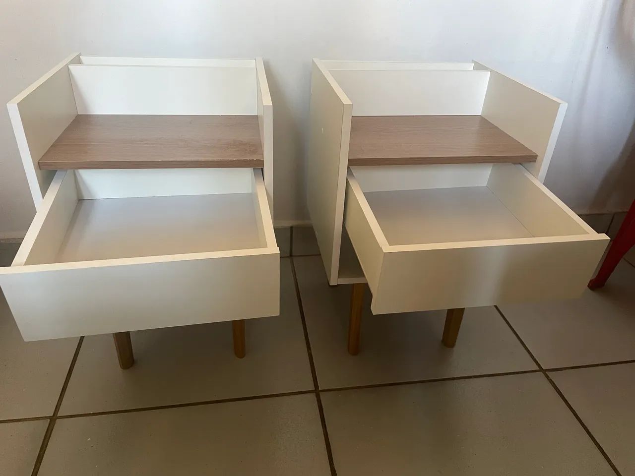 Mesa de cabeceira (conjunto) - Foto 2