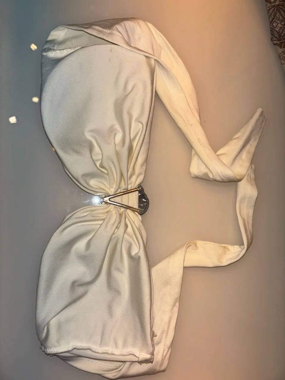 Top tomara que caia branco - Foto 2