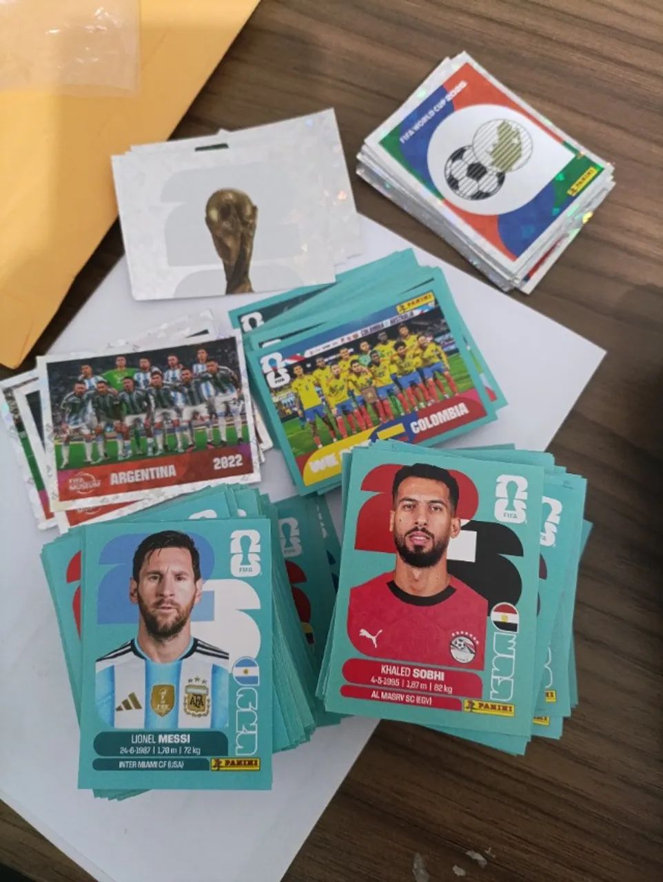 Figurinhas da copa do mundo 2026