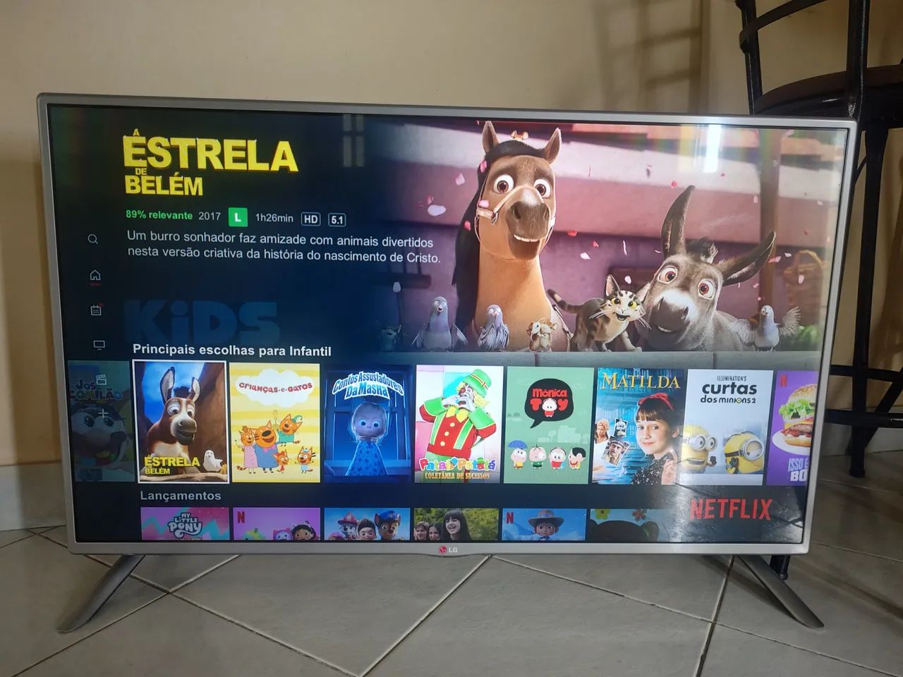 Smart TV LG 32 Polegadas, YouTube!! Perfeita!! 