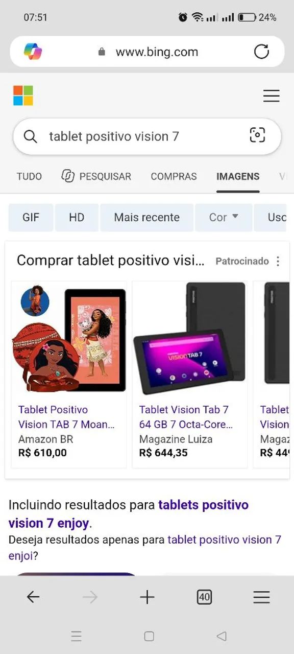 Tablet Positivo Vision 7 64gb (Nota Fiscal)) - Foto 4