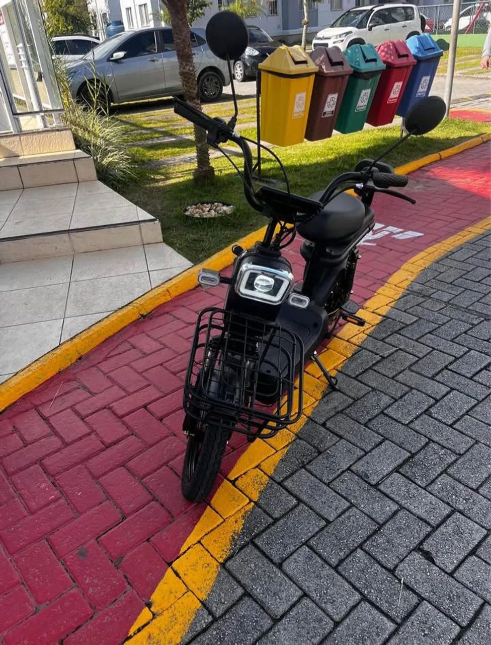 Bicicleta elétrica SEMI NOVA  - Foto 5