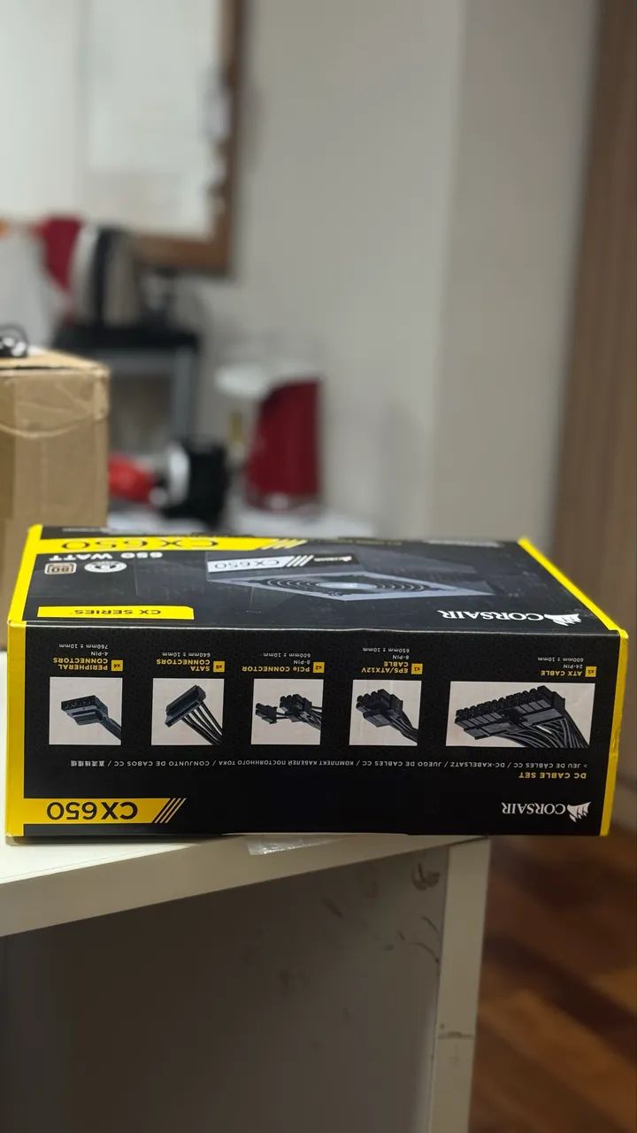 Fonte Corsair CX650W (com defeito)  - Foto 2