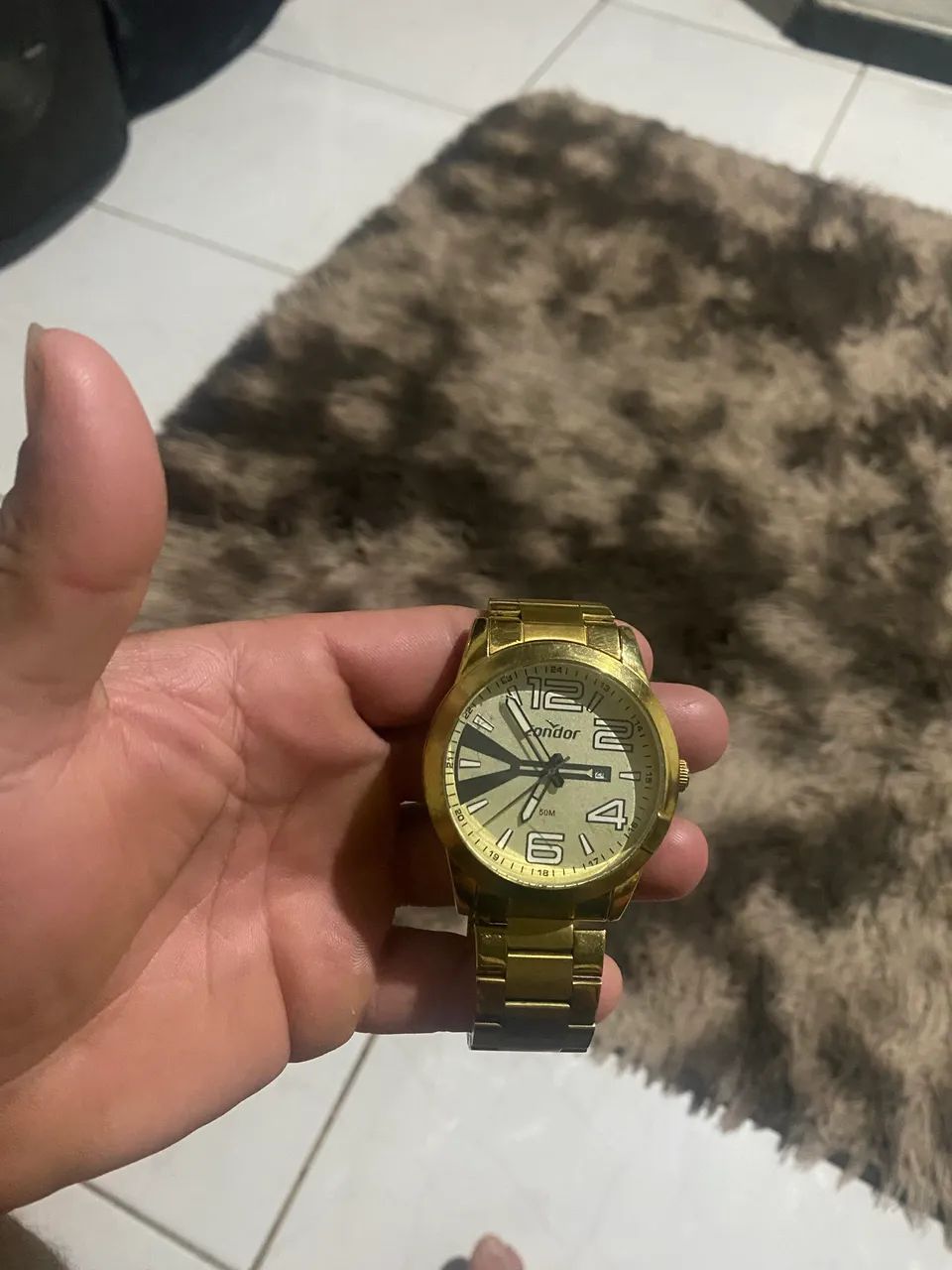 Vendo relógio banhado a ouro - Foto 2