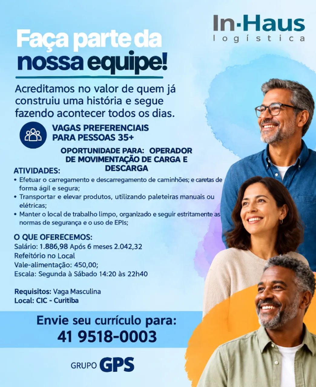 CARGA E DESCARGA | INÍCIO IMEDIATO!!