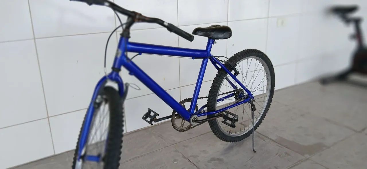 BICICLETA ARO 24-AZUL - Foto 4