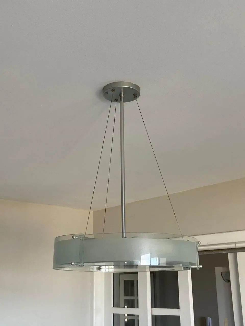 Lustre vidro e metal  - Foto 4