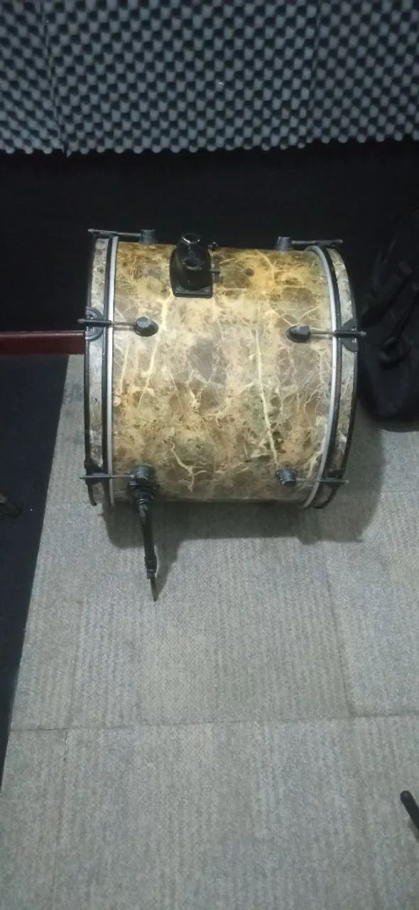 Bumbo de bateria aro 20, Ótimo para barzinho!!! - Foto 5