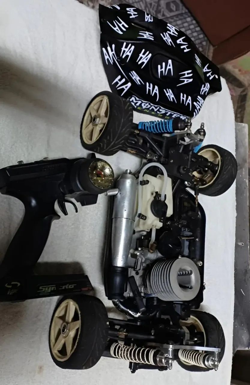 Automodelo nitro combustão gasolina