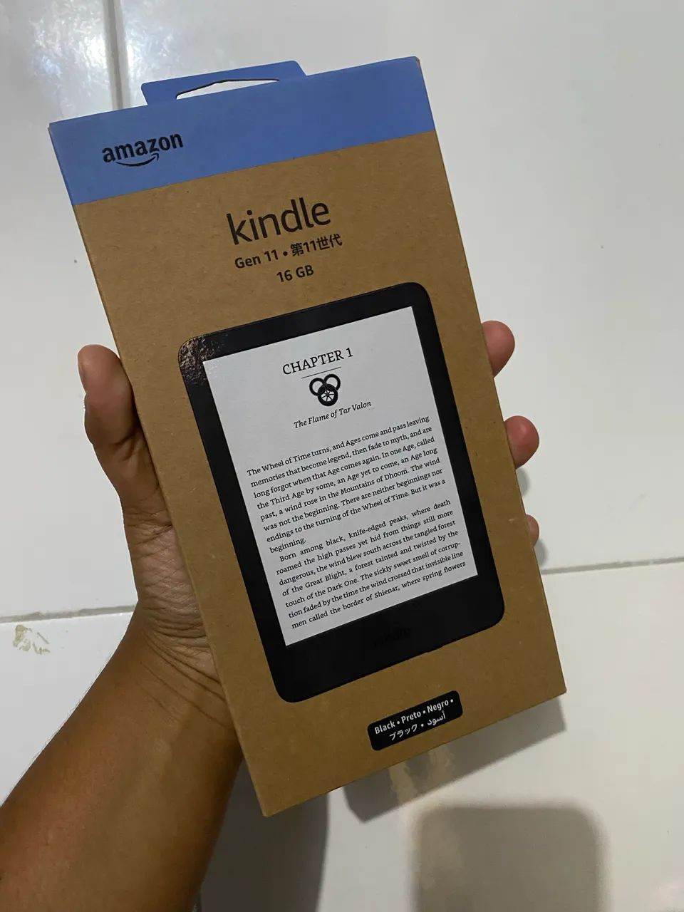 Kindle 11 geração 2024 16gb preto - Tablets e E-Readers - Parque