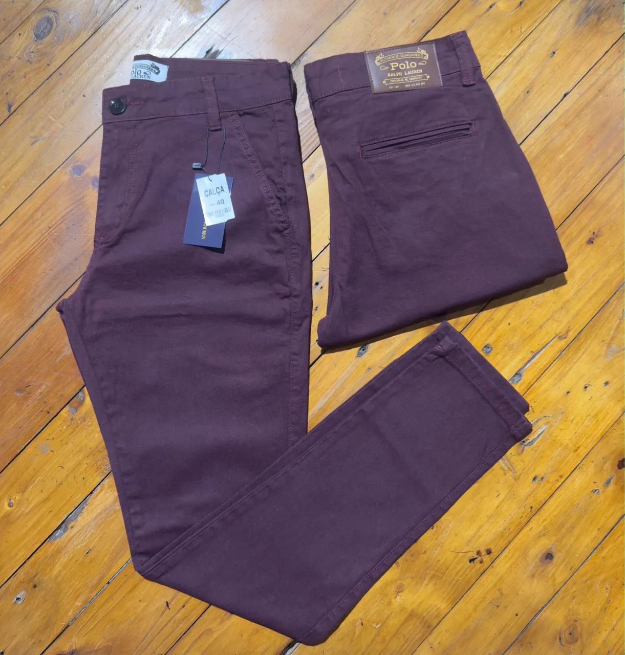 Calça sarja Halph Lauren  - Foto 5