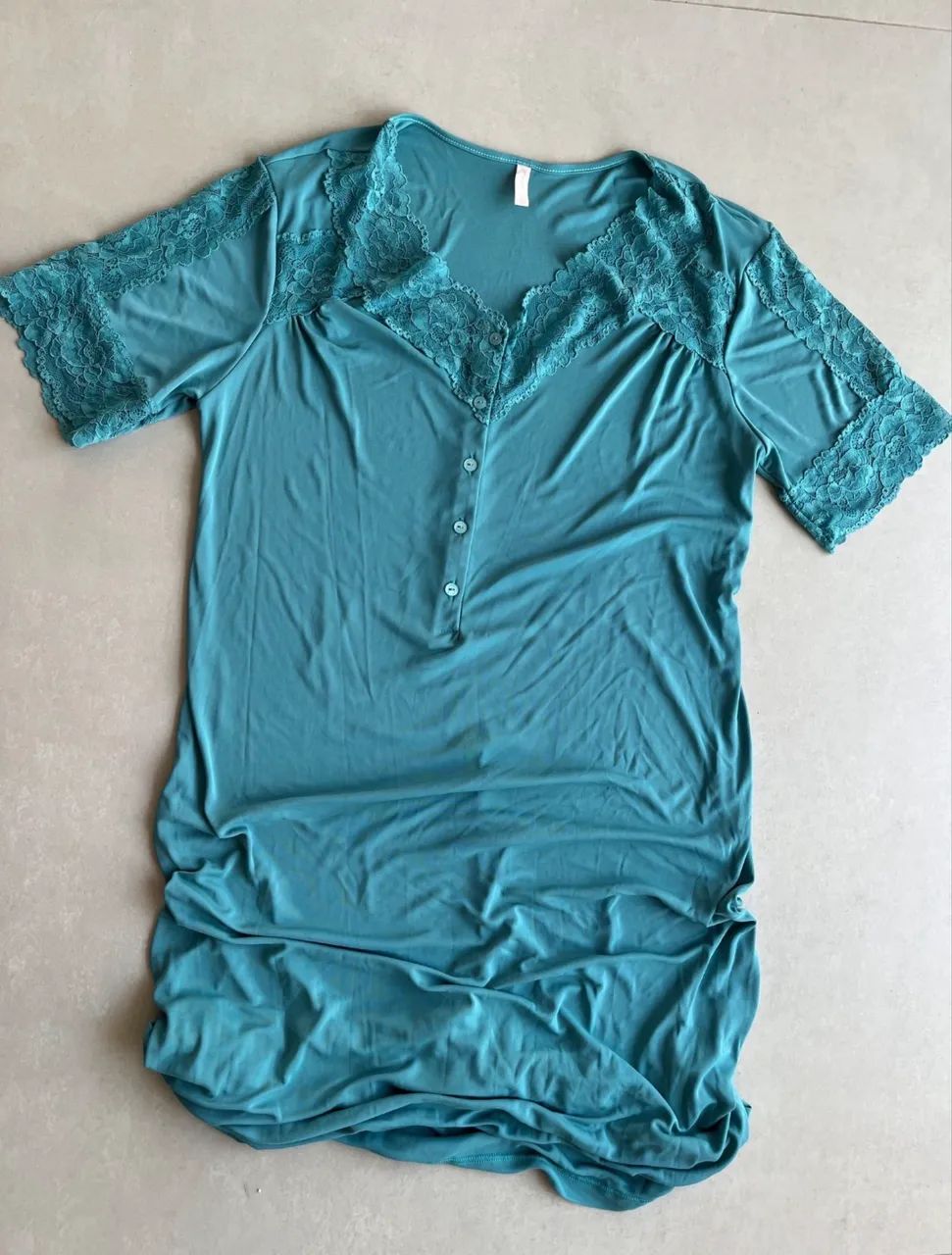 Camisola Jogê com renda / M - Foto 2