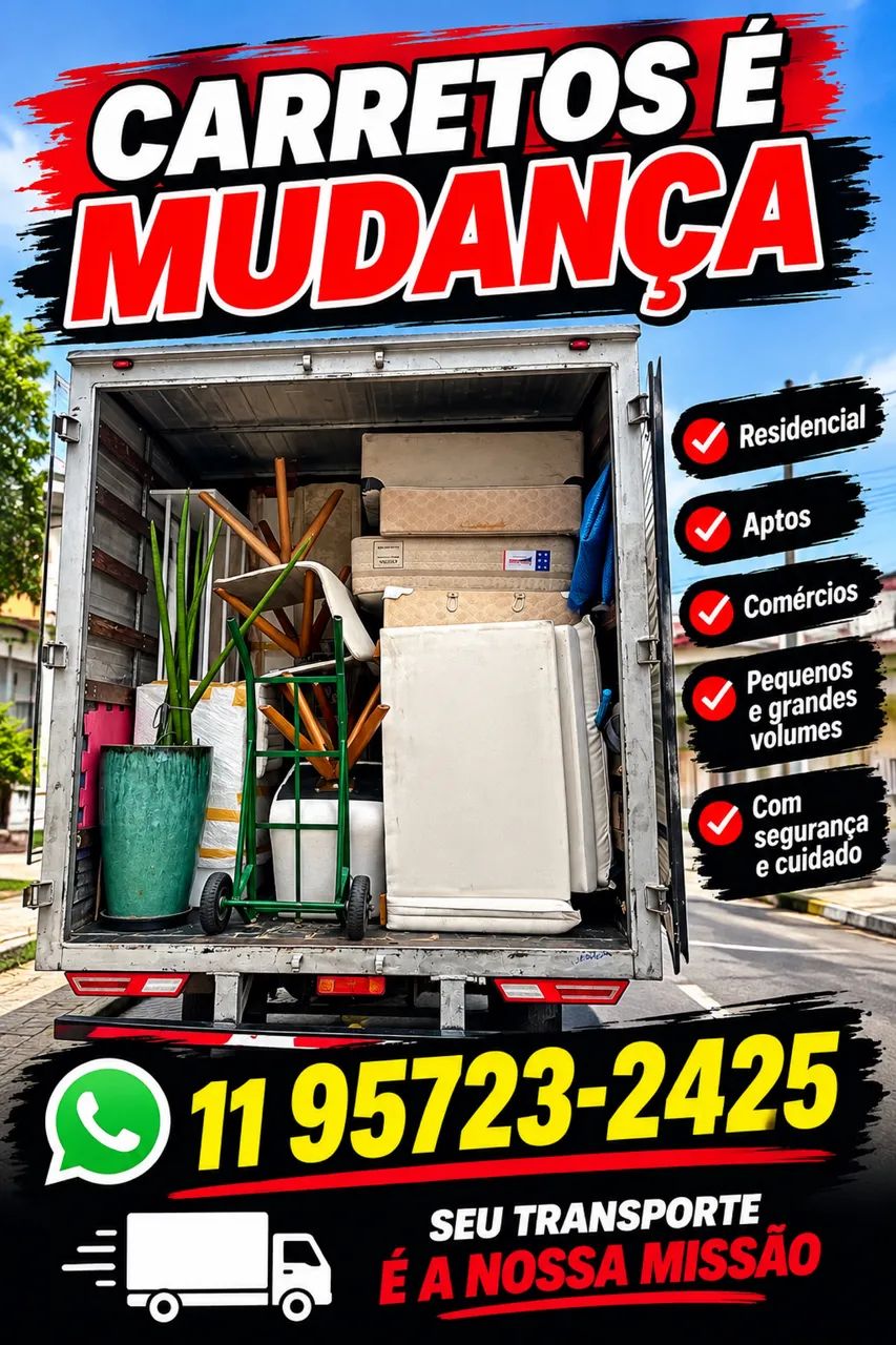 Mudanças carreto