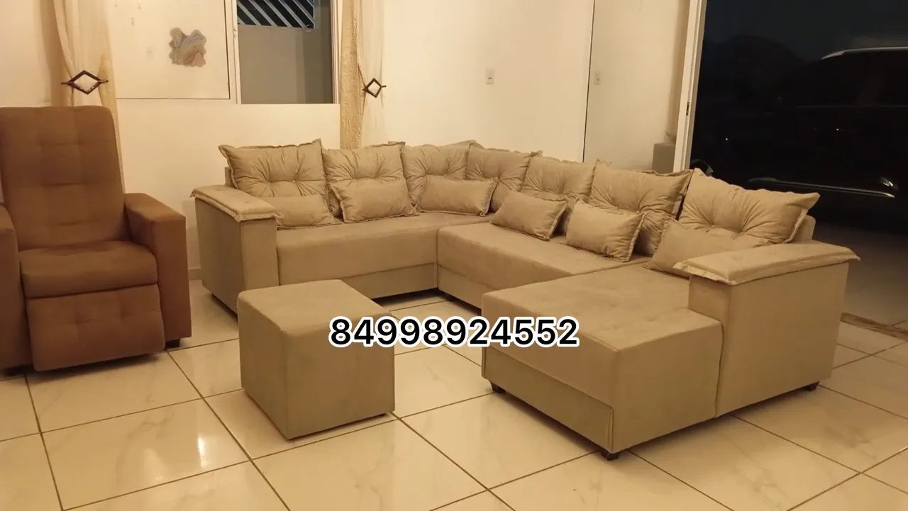 Sofá de canto com chaise  - Foto 2