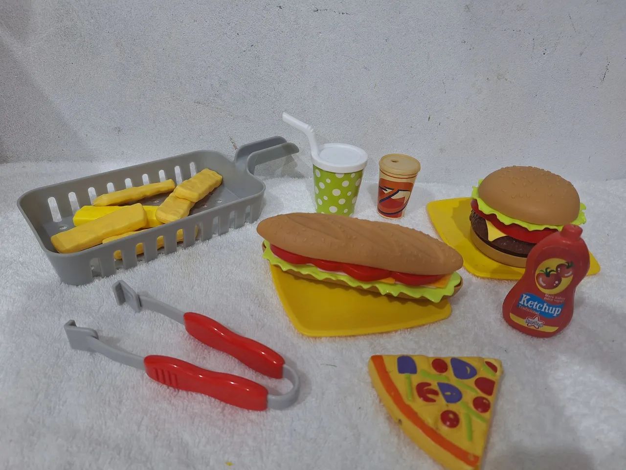 Lote de brinquedos de comidinha fast food - Foto 2