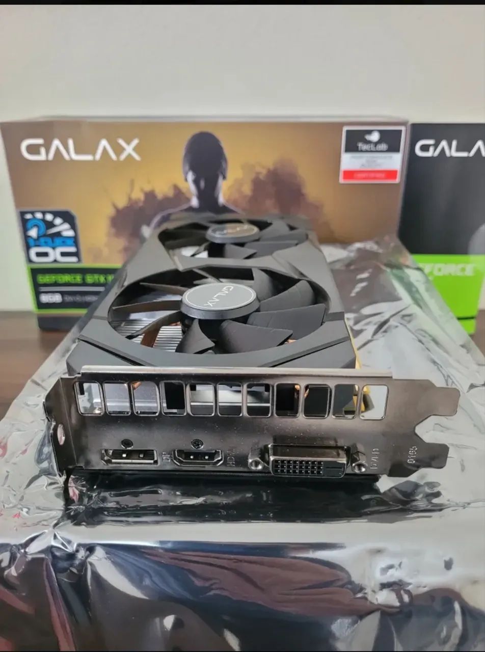 Placa de vídeo GTX 1660ti nova