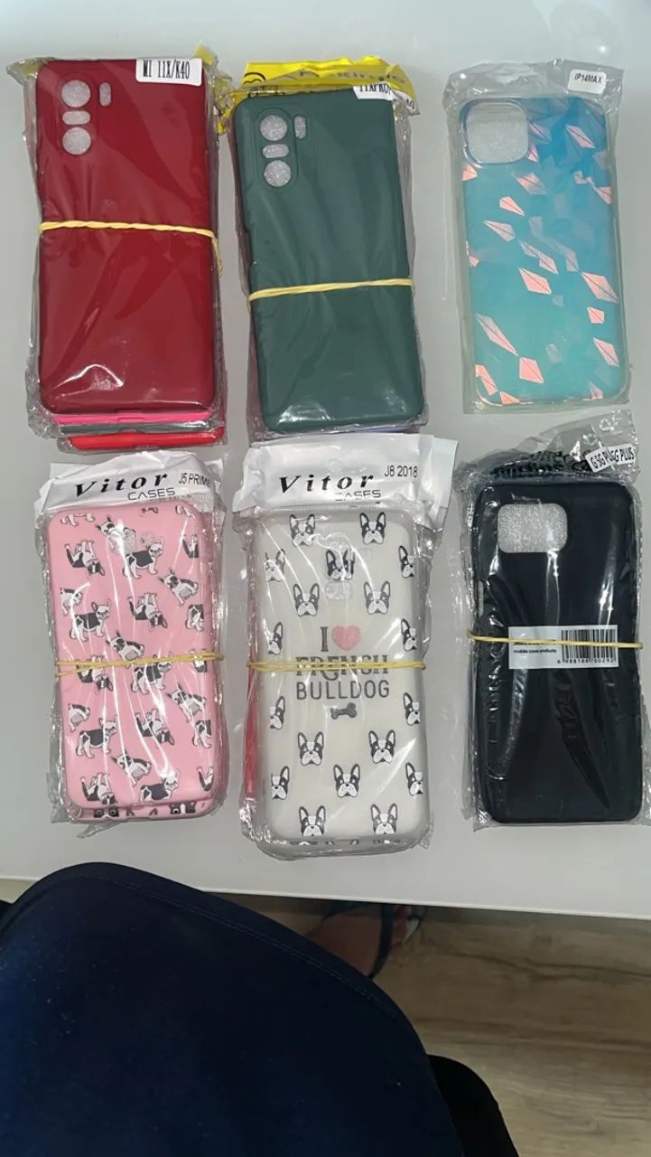 Lote capa celular diversos