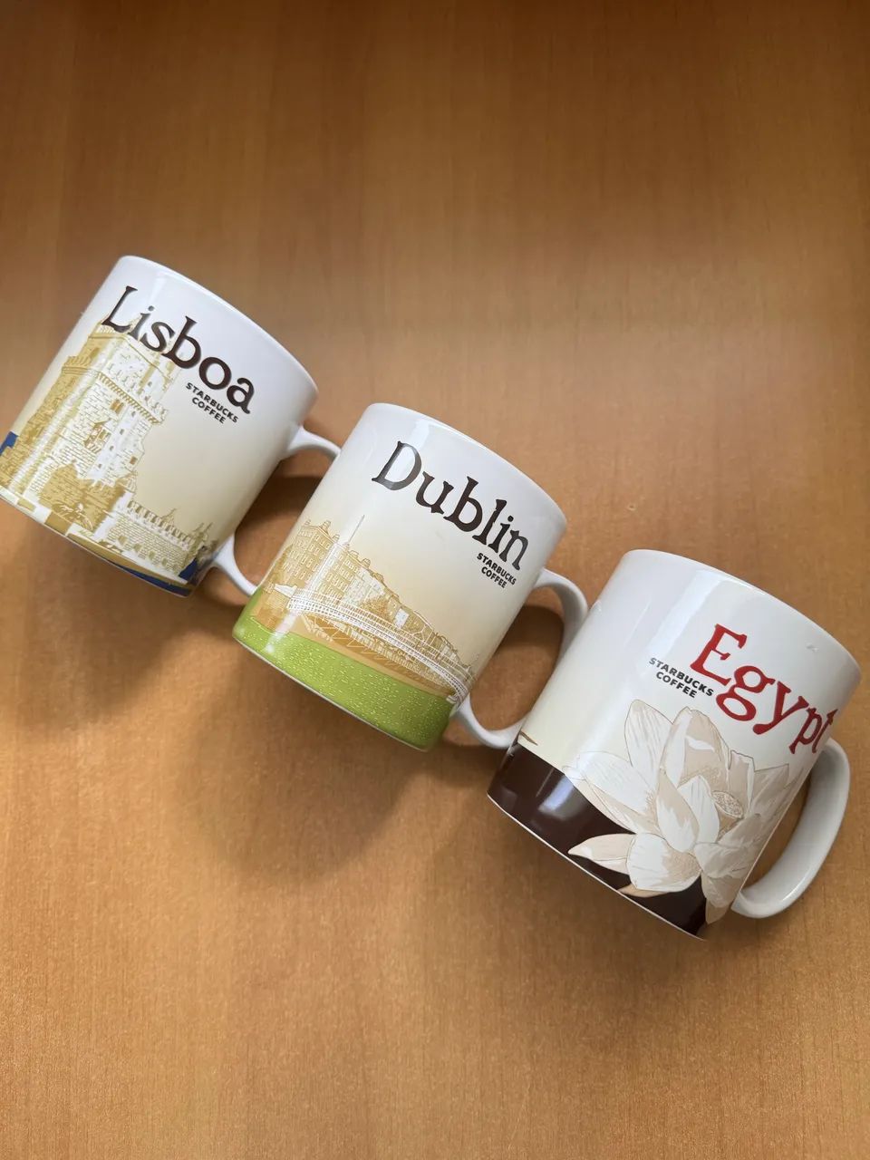 Canecas Starbucks-Coleção Países - Lisboa- Dublin-Egypt - Foto 2