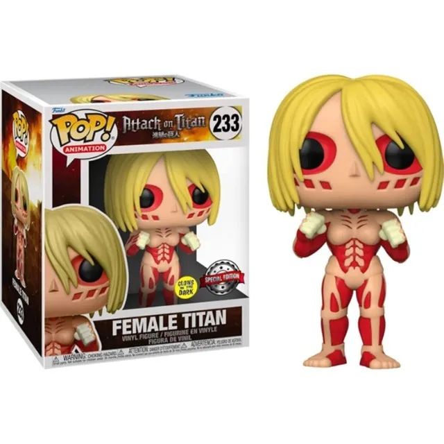 Compatível Funko Pop! Female Titan # 233 Attack On Titan Original - Foto 2