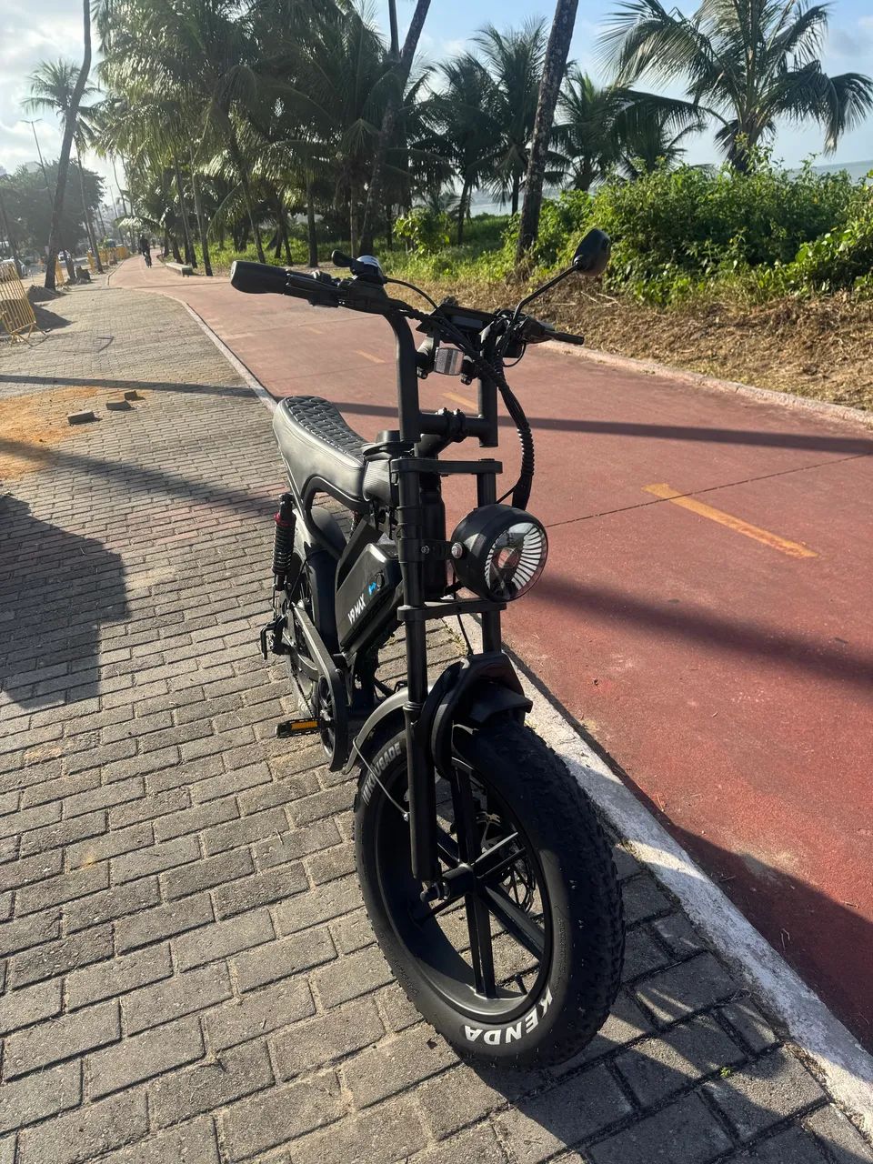 Bicicleta elétrica v9 max NOVA