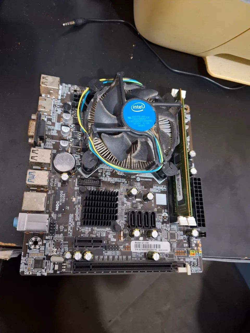Kit placa mãe i3 funcionando perfeitamente 