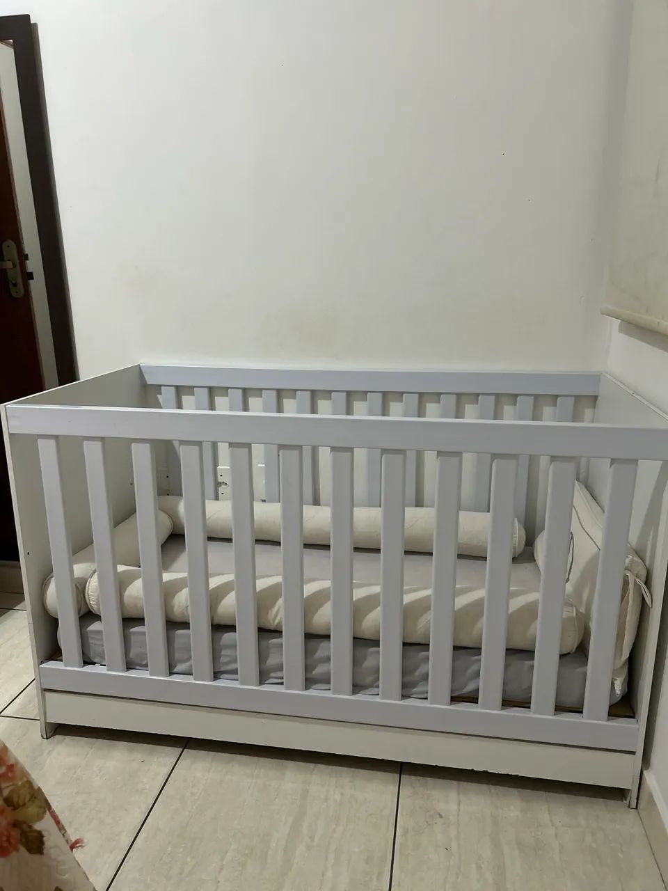 Berço americano 3 em 1 com colchão  - Foto 2