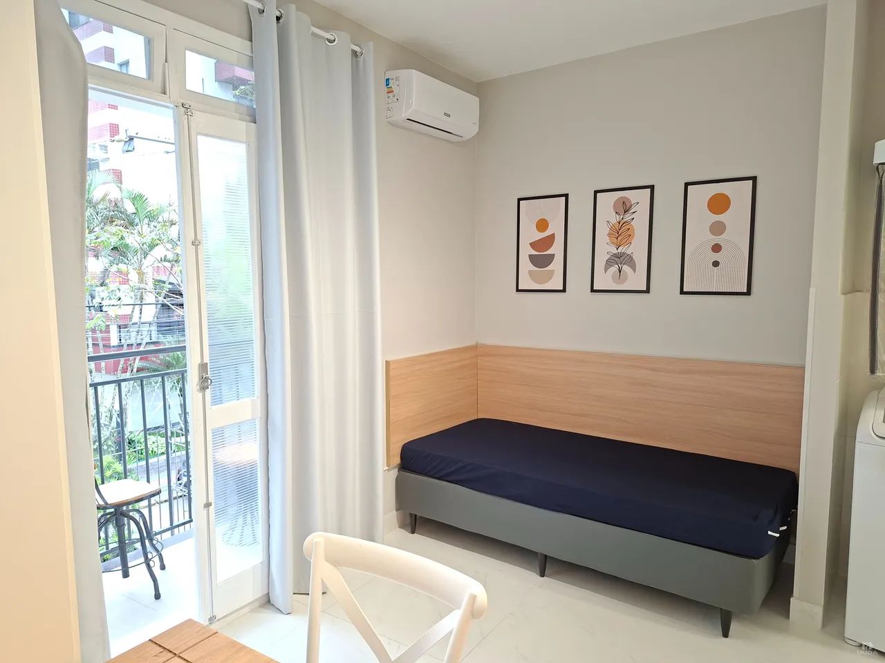 Studio mobiliado para alugar no Centro - Foto 2