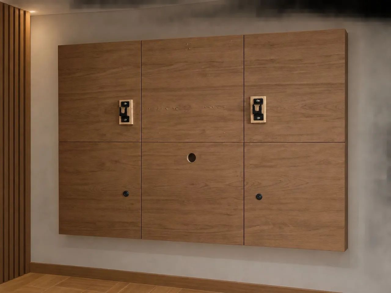 Painel de TV com Suporte para tv até 43 polegadas 100%  MDF