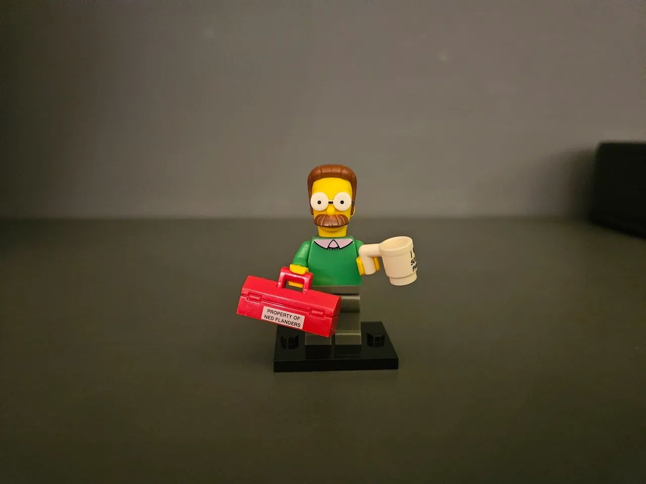 Lego minifigure Ned Flanders Simpsons - Foto 2