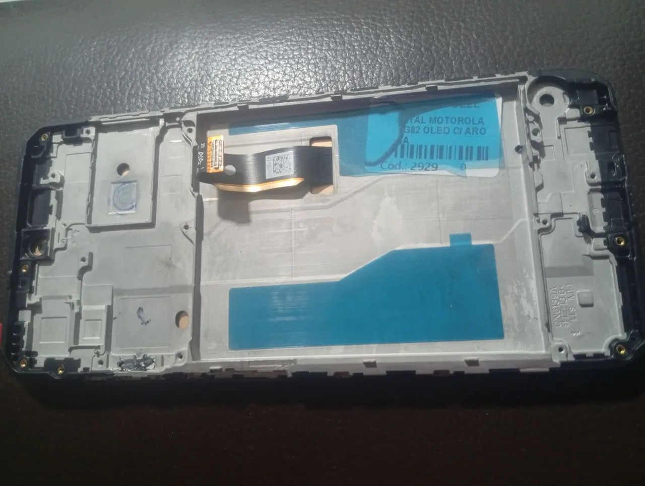 Display moto g82 com aro