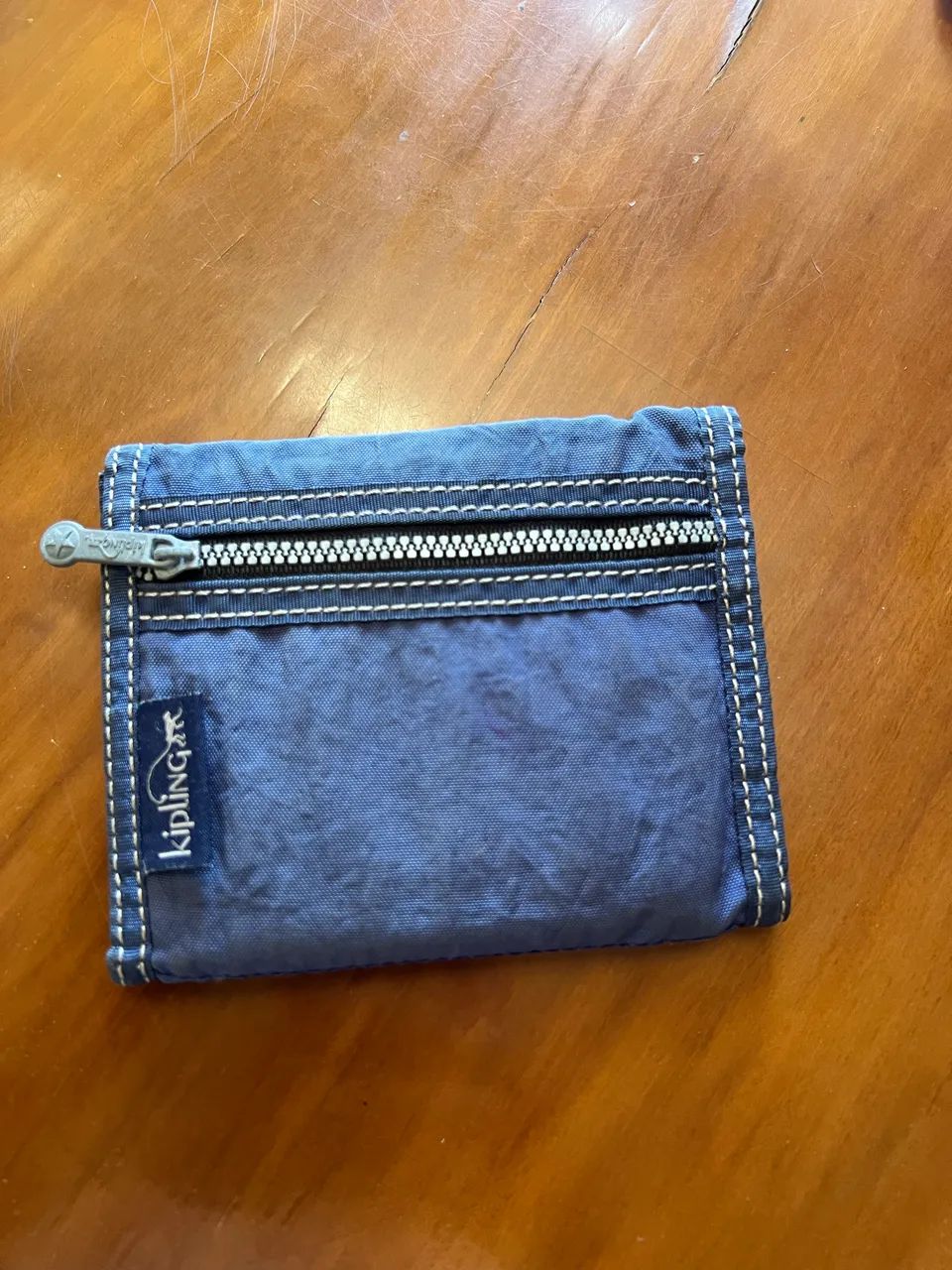 Carteira Kipling original azul  - Foto 5