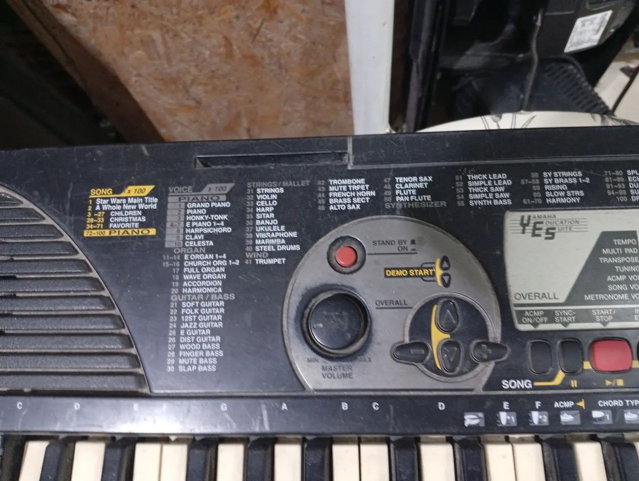 Teclado yamaha