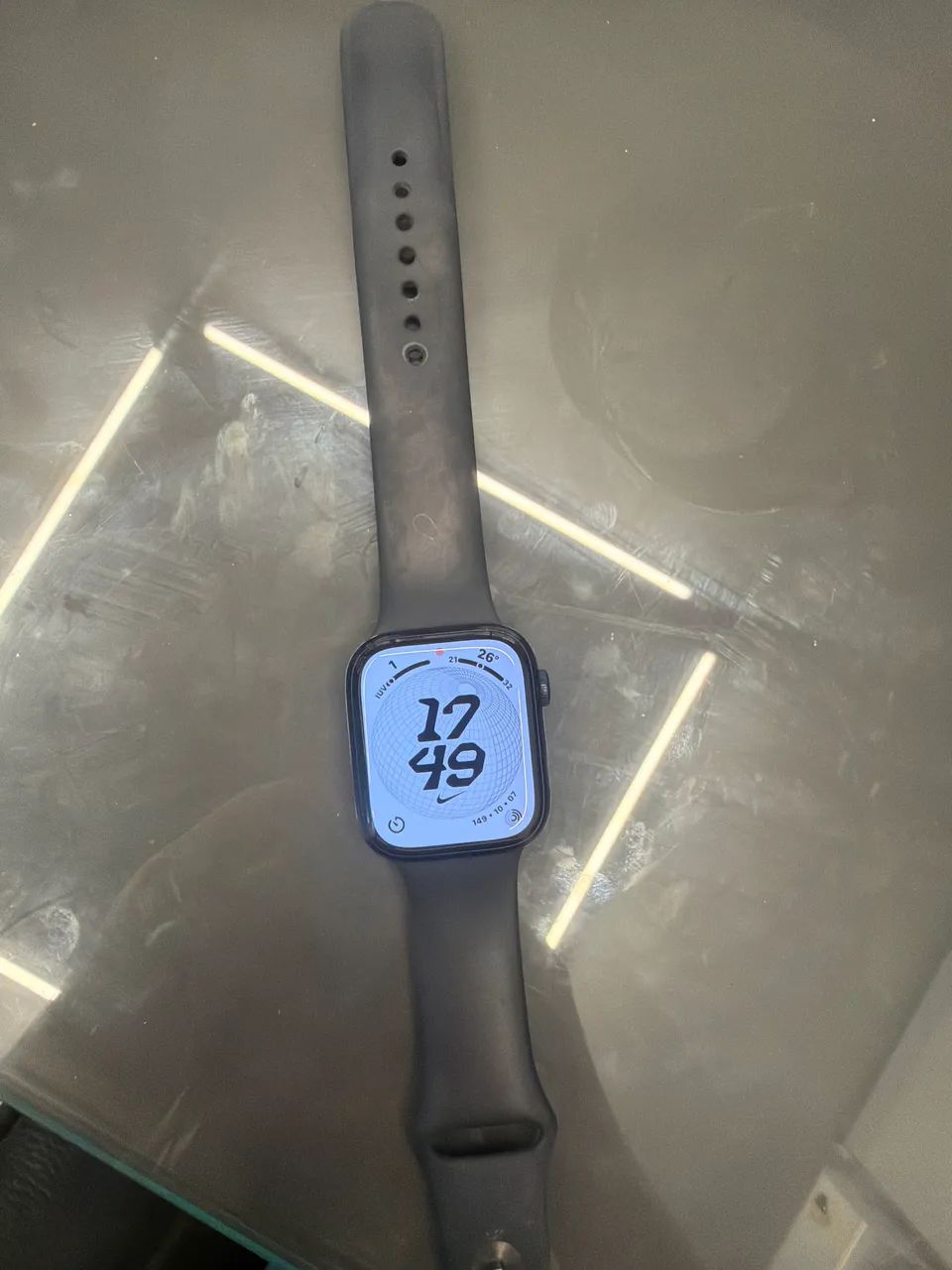 Apple Watch Série 9 - 45 mm com GPS - Alumínio  - Foto 3