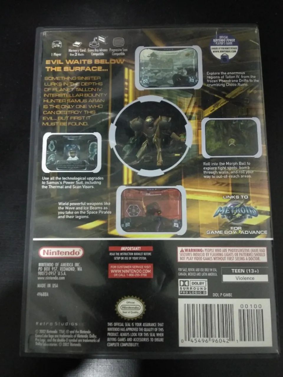 Metroid Prime - Nintendo Game Cube Original  - Foto 3