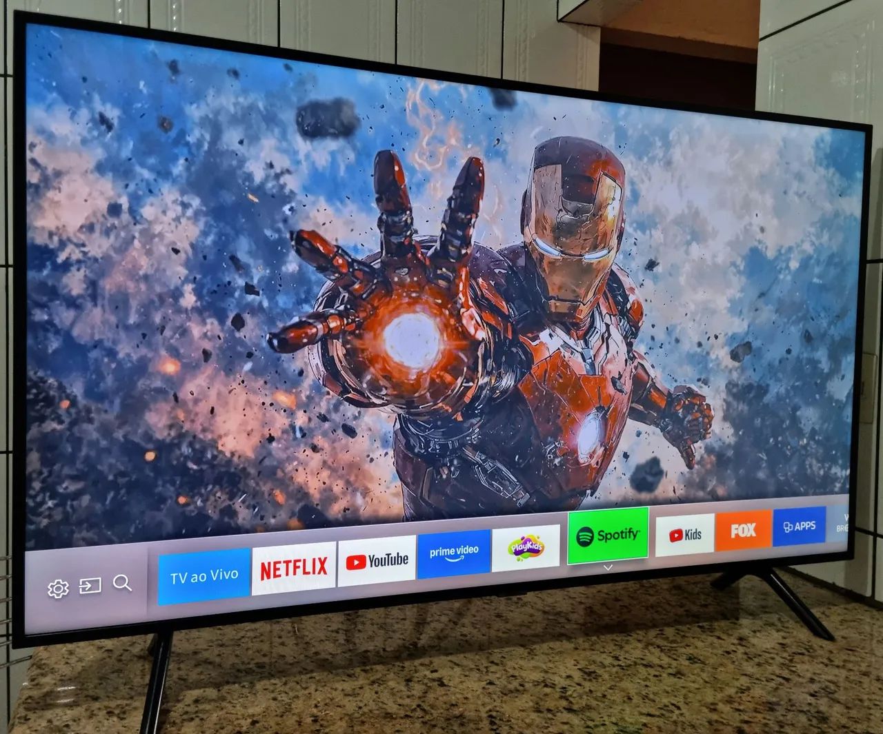 Tv Smart 55 polegadas Samsung 4K  - Foto 5