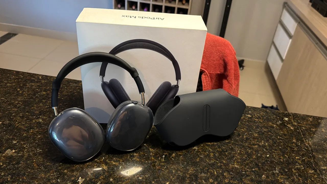 Airpods max preto original 
