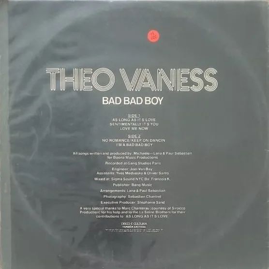 THEO VANESS  - BAD BAD BOY - Foto 3