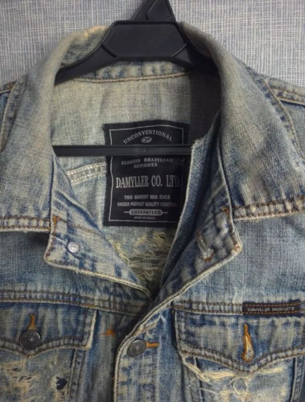 Jaqueta jeans damyller top - Foto 2