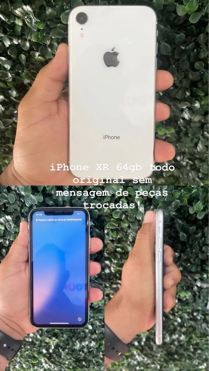 iPhone XR 64gb todo original - Celulares e Smartphones - José de