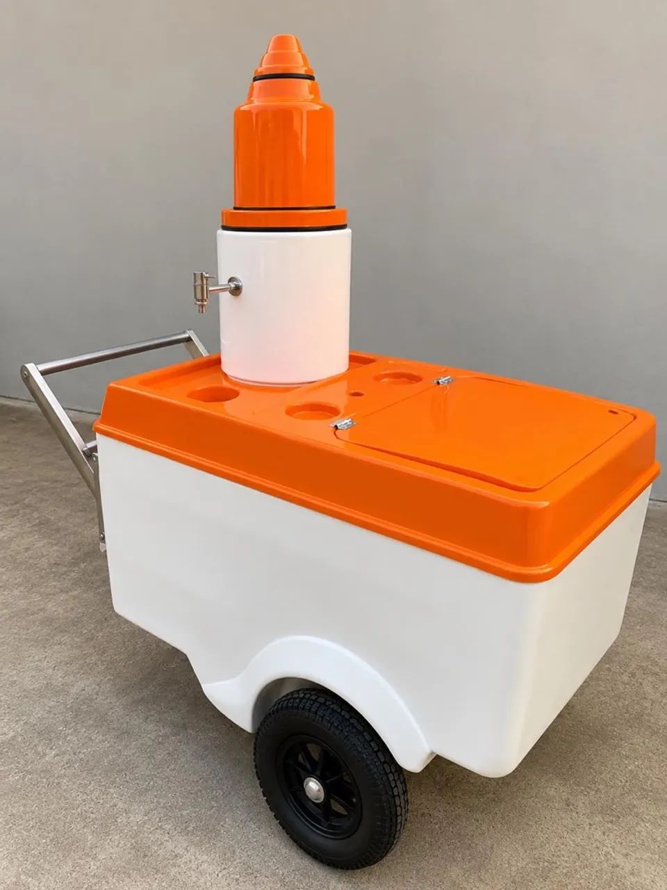     Carrinho Térmico Profissional - Ideal para Eventos, Praia e Vendas