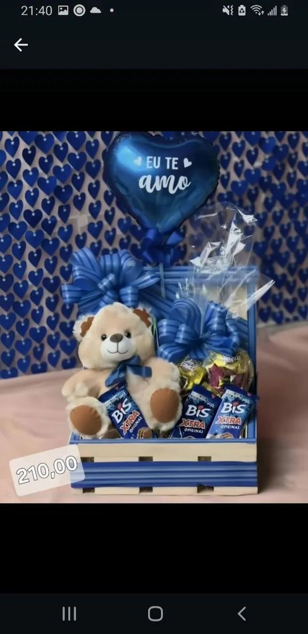 Box de presente/ cestas com ursos | aniversários  - Foto 2